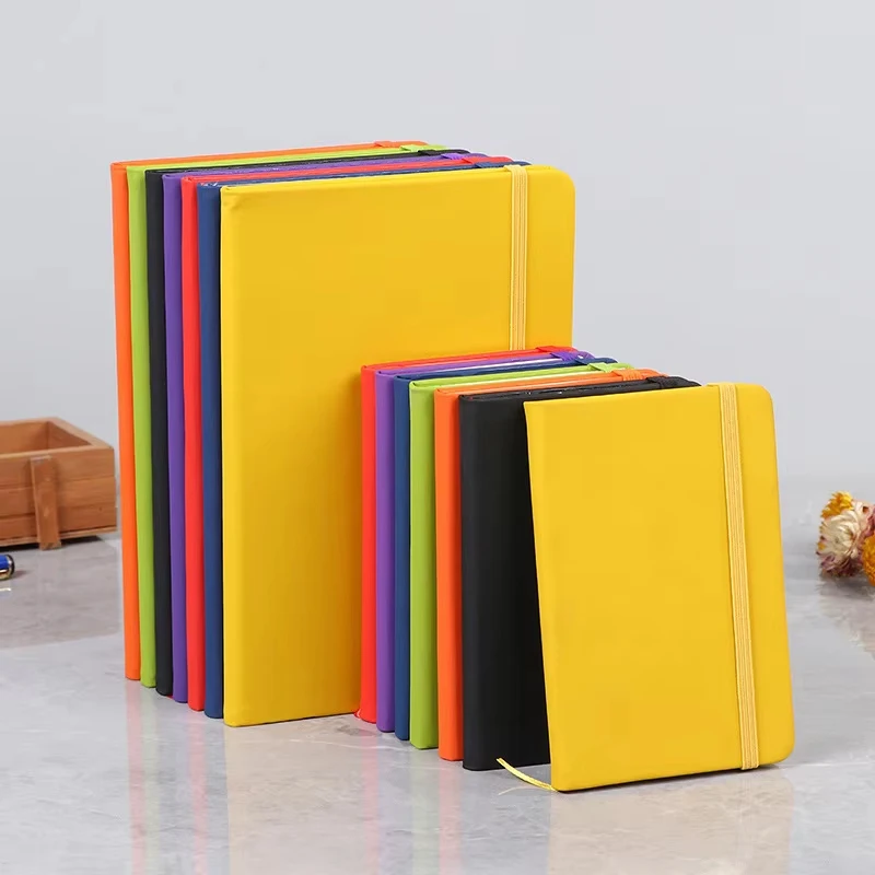 Factory price gift notebooks customizable stationery journals planner diary book logo custom note book hard cover