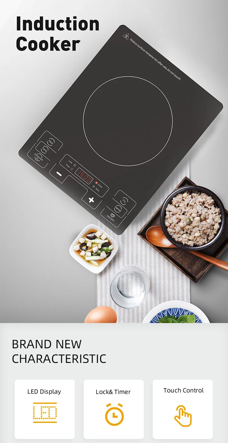 1800w Best Quality Low Price Durable Electric Cook Top Induction
