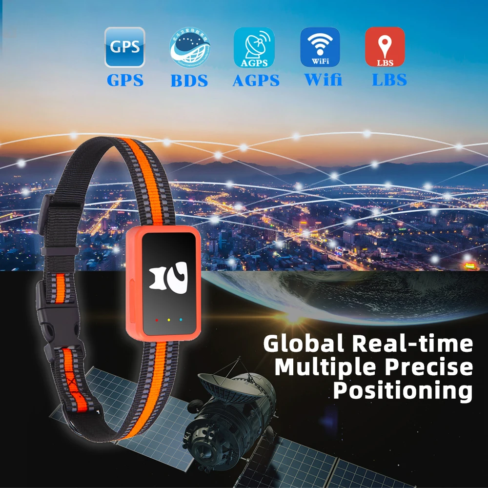 New Arrival G68P 4G Mini Pets GPS Tracker Step Counter Calorie Active Time Health Monitor Tracking Device for Cats Dogs Animals