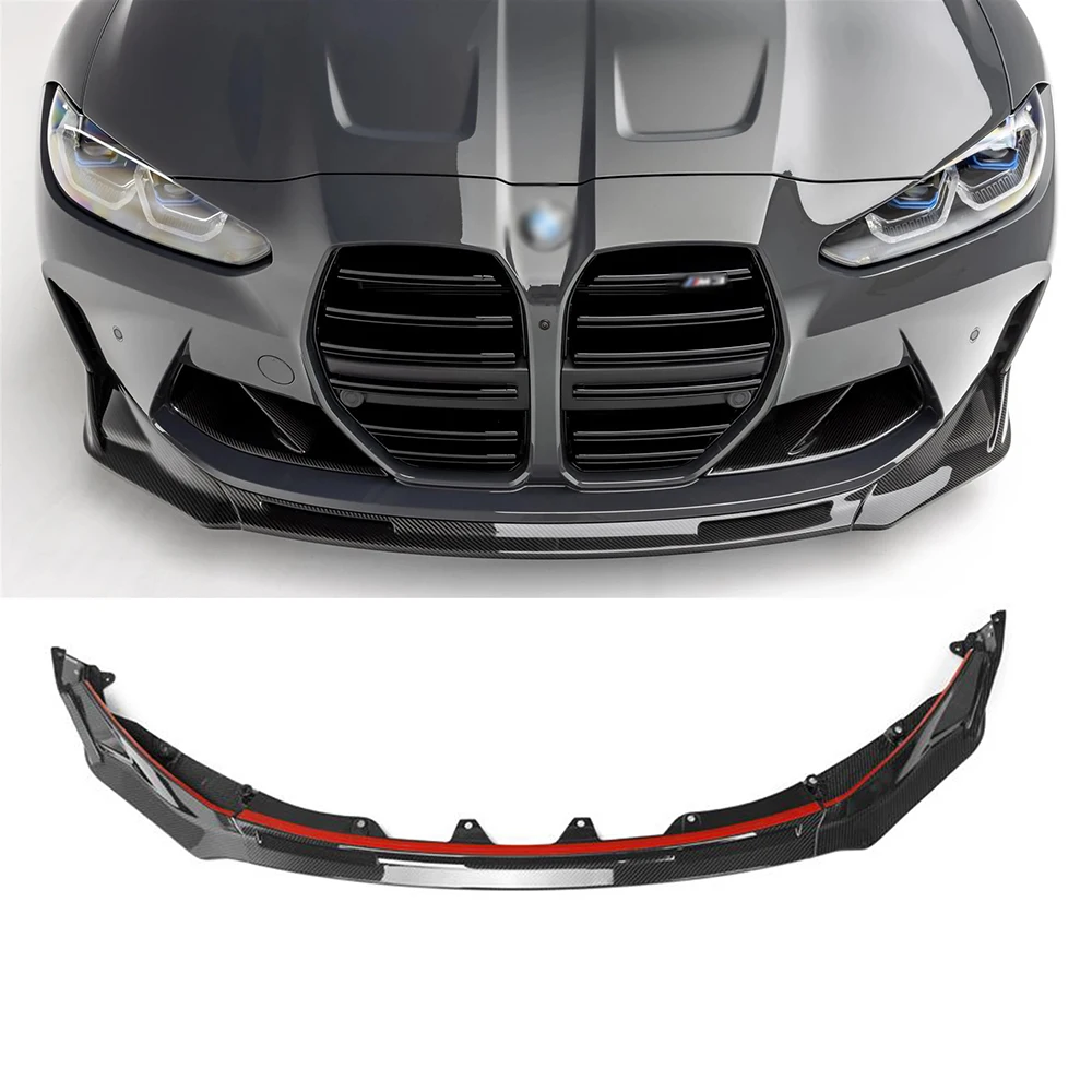 OEM Carbon Fiber Front Bumper Lip For Bmw E60 5Serie Preface Model 530I M Sport