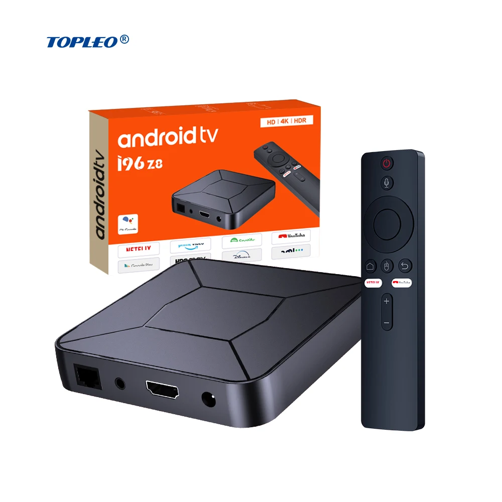 Topleo I96z8 Plus Android TV Box - 4K Smart Settop Stock