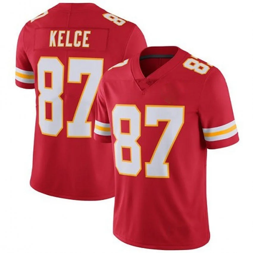 Wholesale Best Quality #15 Patrick Mahomes #87 Travis Kelce #10 Isiah  Pacheco #32 Nick Bolton Mens Kids Stitched American Football Jersey From  m.