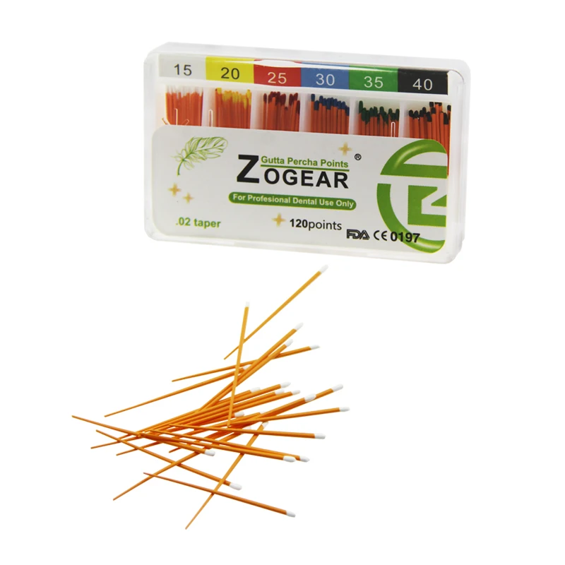 
 ZOGEAR dental gutta percha points  