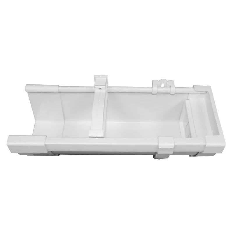 Pvc Pressure Resistance Rain Water Gutter Roofing Gutter System for House Protect   Drainage Gutter Rain Pipe