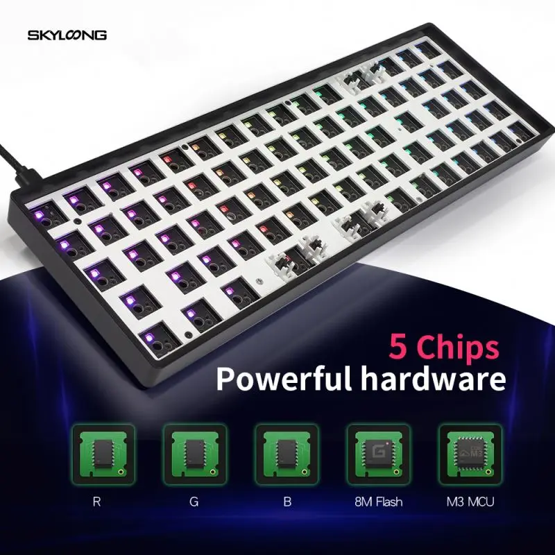 SKYLOONG GK73 Keyboard Kit - Custom DIY Mechanical Fun