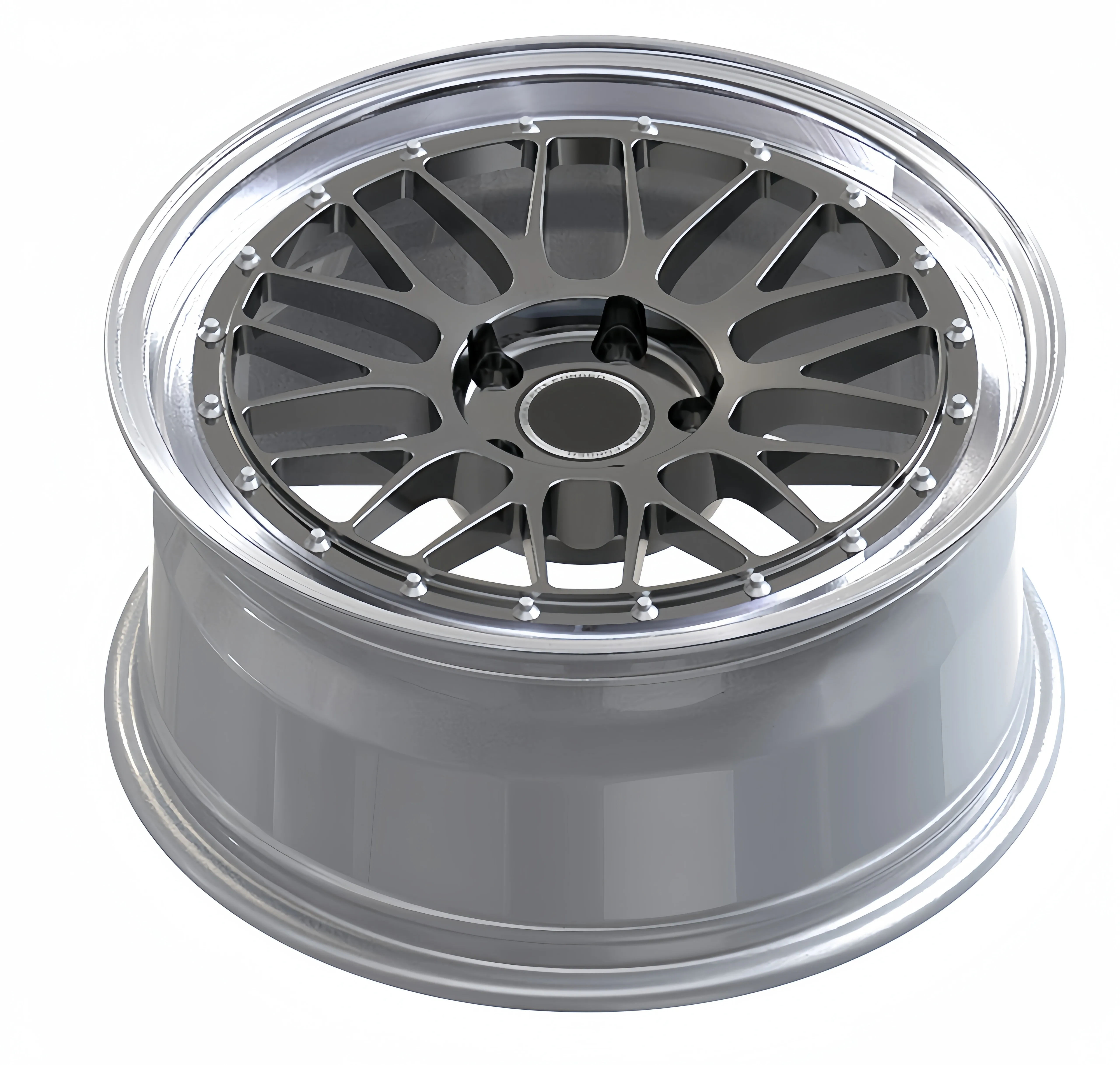 XINLAI Hot Sale 2 Piece Forged Brushed Polished 5x120 5x112 5x114.3 18 19 20 21 22 Inch Wheel for Racing Car Wheel - Image 1