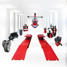 A full set of car lift the front wheel four-wheel positioning equipment 3 d wheel alignment machine for sale