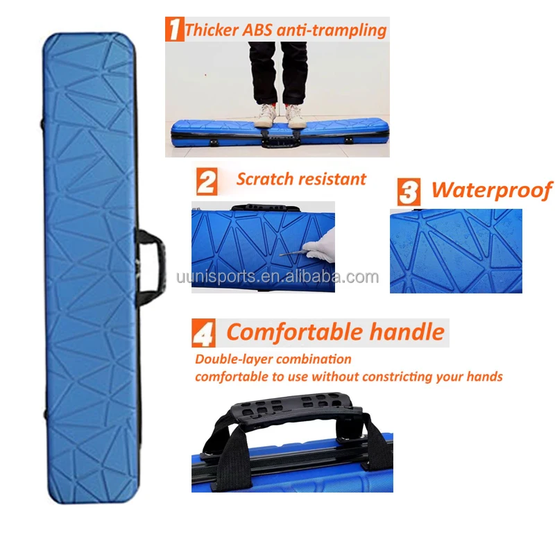 Freediving Fin And Hard Shipping Case Long Fin Box Can Hold 2 Pairs Of