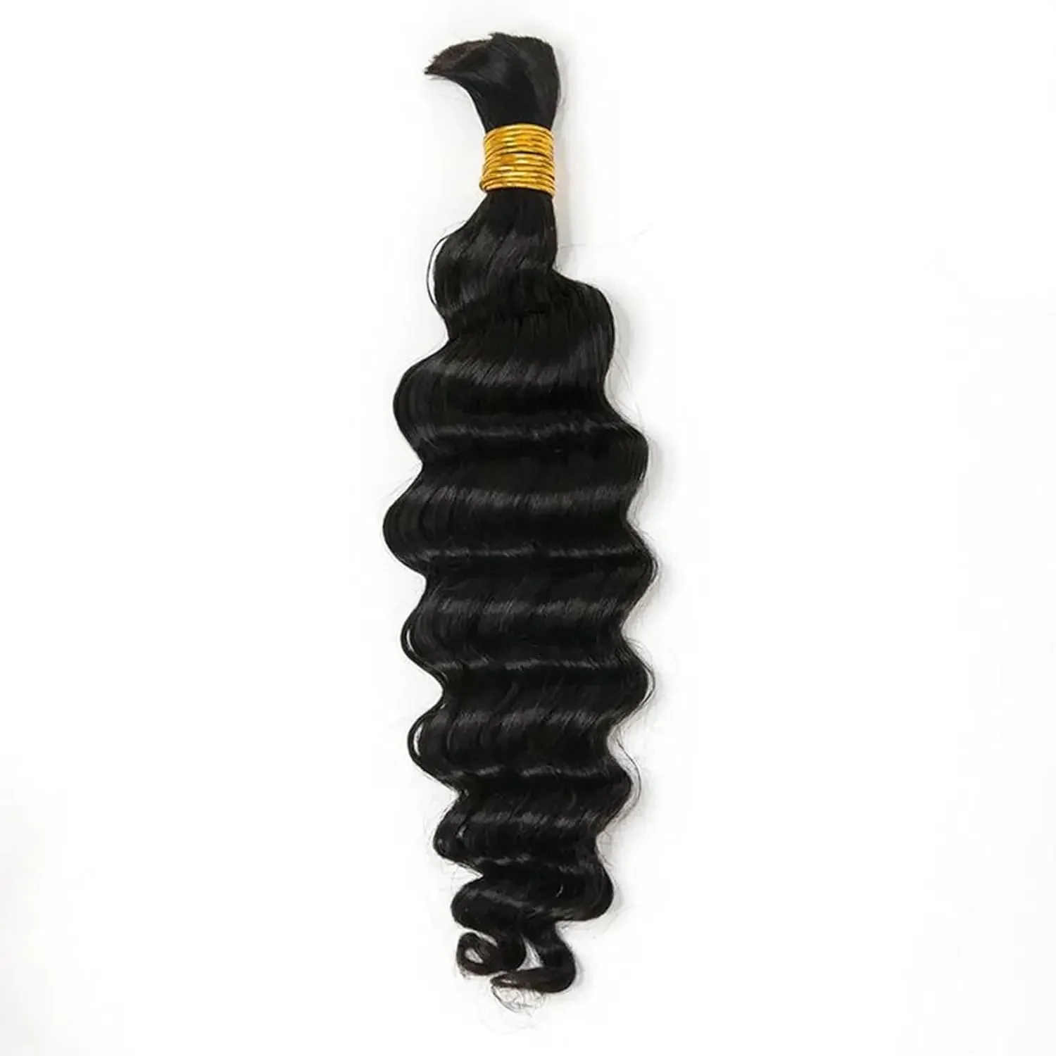 Extension di capelli umani deep wave per treccine boho chic_voghion.com