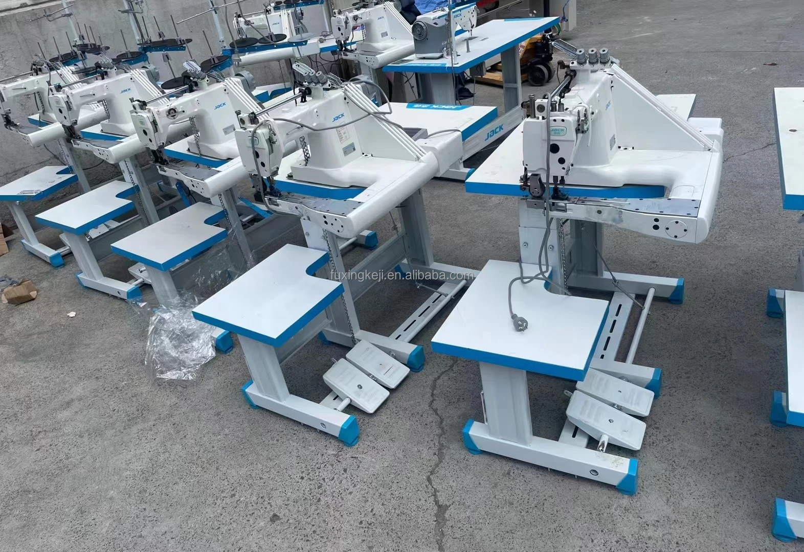 Jack JK T9270D Industrial Sewing Machine - 2 Needle Feed