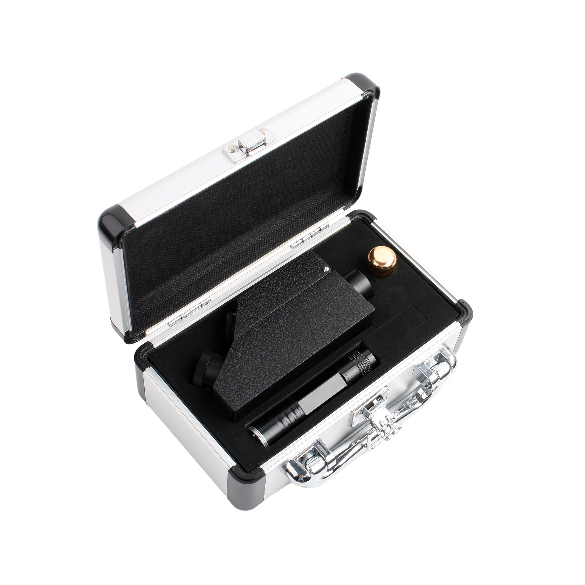 High Quality Portable Gemological Digital Refractometer Gemstone Index 1.30 zu 1.81 RI with Deluxe Case