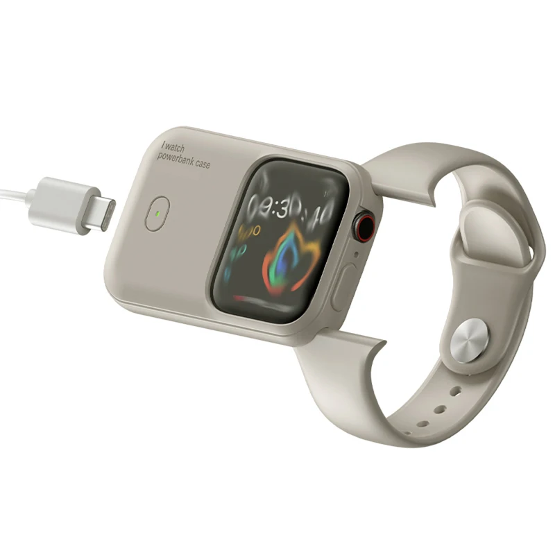 power bank wireless charging pad with apple watch