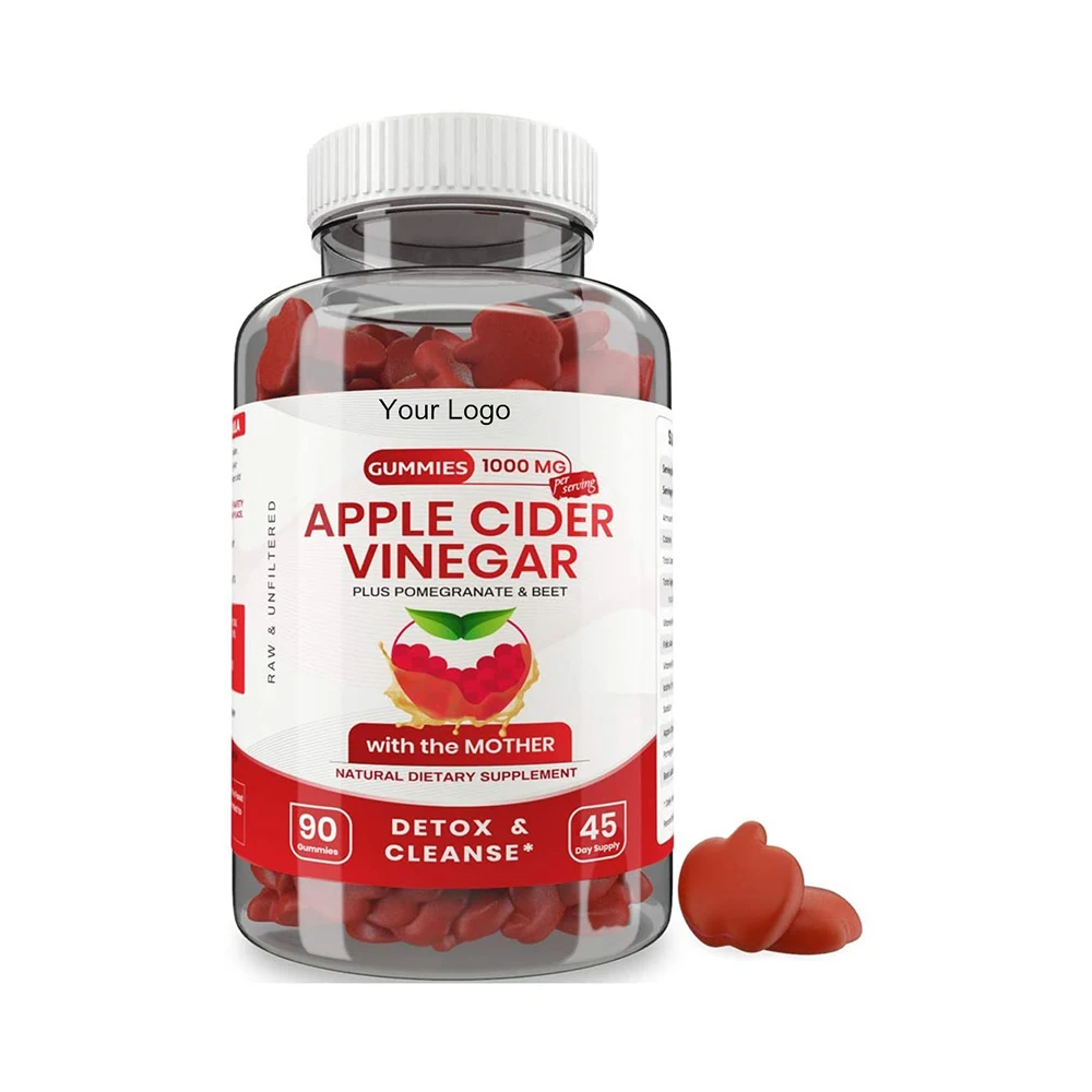 
 Натуральная Органическая добавка для веганов, жевательные резинки для похудения, без сахара, яблочный сидр, уксус, Жевательная лента с частной этикеткой  