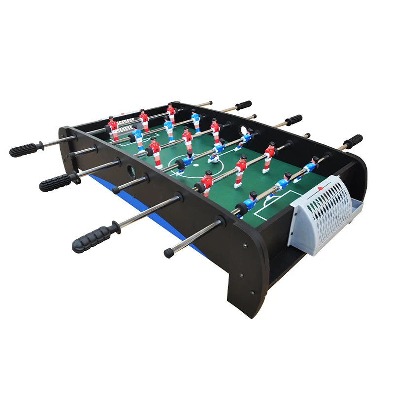 Biliardino Da Tavolo WIN.MAX Mini - Legno, Portatile, 51x31x10 Cm, Per Bambini E Famiglia - Foto 2