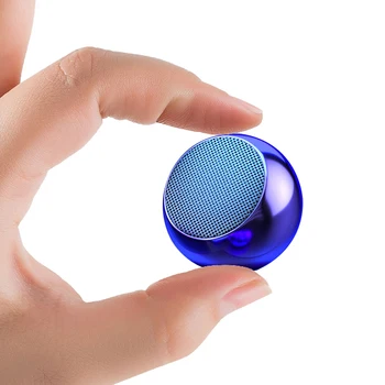 Tiny size TWS Metal Mini Wireless Portable Bluetooth Speaker Pocket Speaker