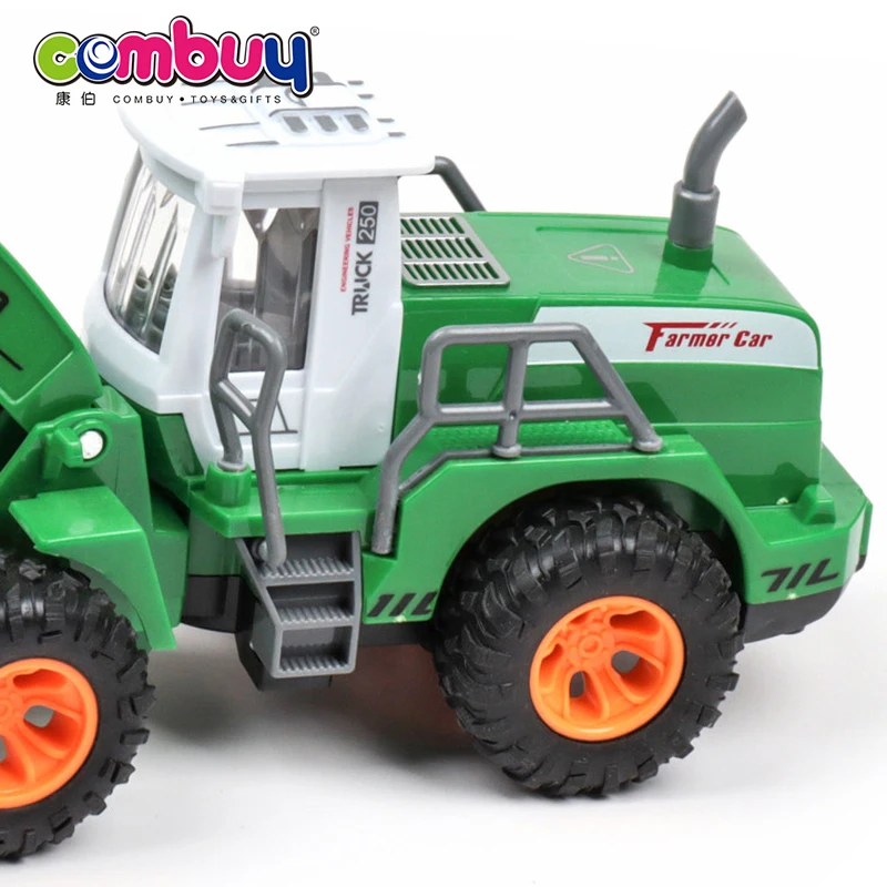 Green Remote Control 4CH Car Small Vehicle Farm Truck Toy