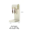 White earring stand