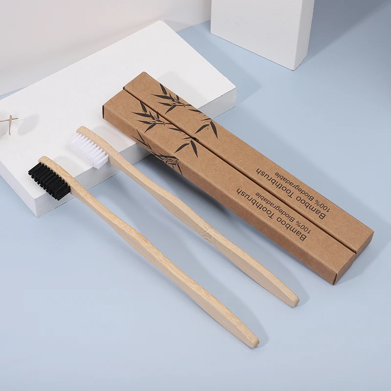 Charcoal Toothbrush Biodegradable Wholesale Bamboo Toothbrush