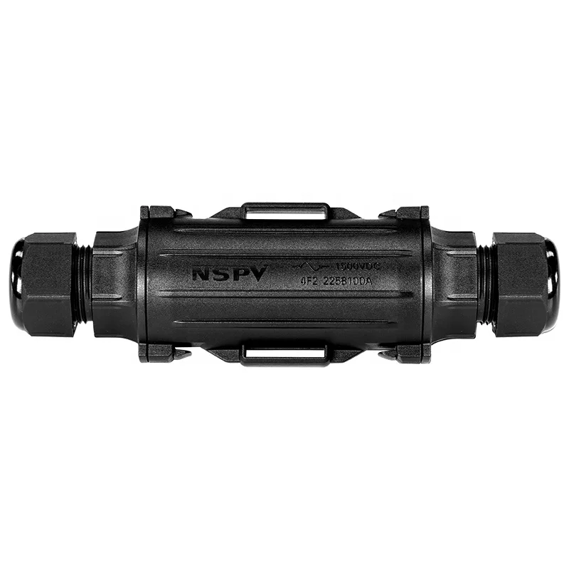 High Quality IP68 Waterproof Solar Fuse Connectors 1500VDC Max. 100A for Power Applications Solar Energy System