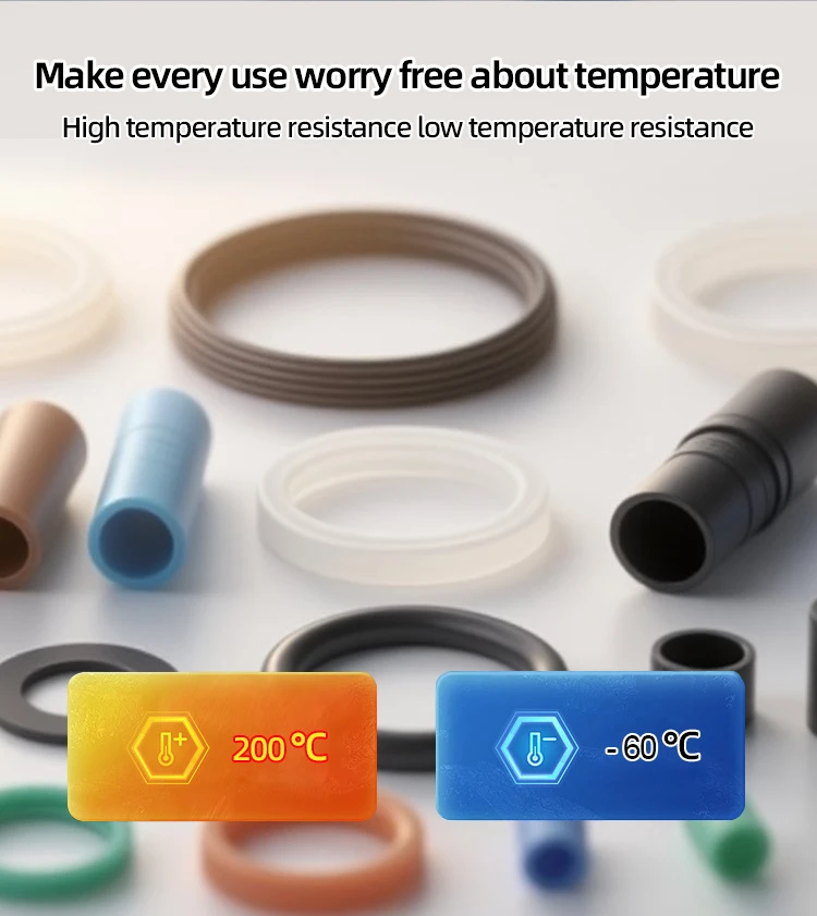 product custom made high temp silicone seals gaskets precision engineered for industrial pumps heavy machinery engines-4