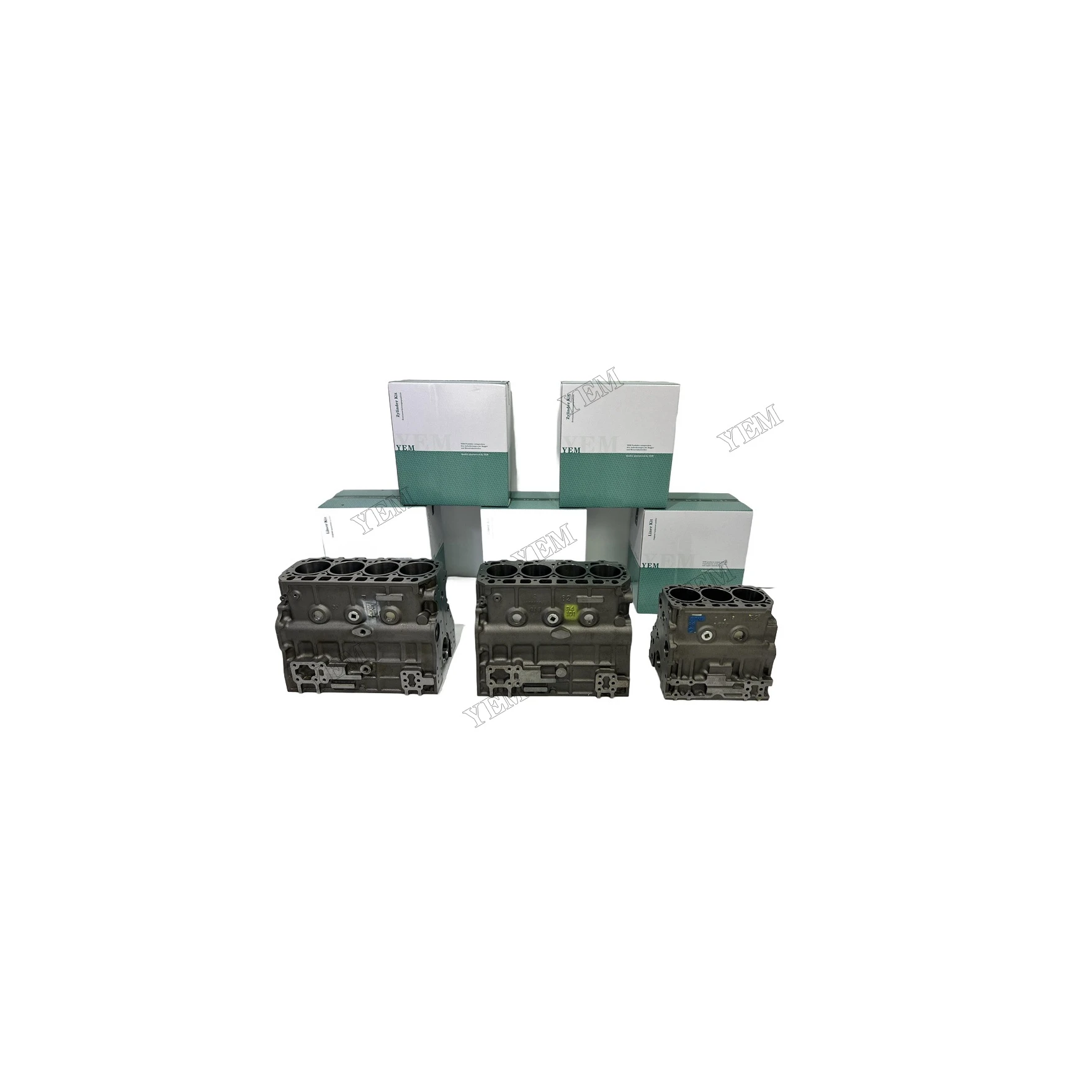 FD30 FD33 FD35 K3A Cylinder Block for Mitsubishi Engine Rebuild Kit Fast Delivery Engine Parts