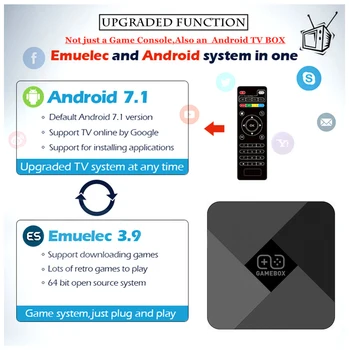 D G5 Game Box Hd 4k Super Console Video Gamebox 50+ Emulator 40000+ Retro  Games With Tv Box 9.1 Android System Wireless Control - Buy Video Game