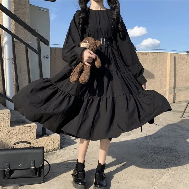 knee length dresses for ladies Women's Dress – Goth N' Rock main image 0