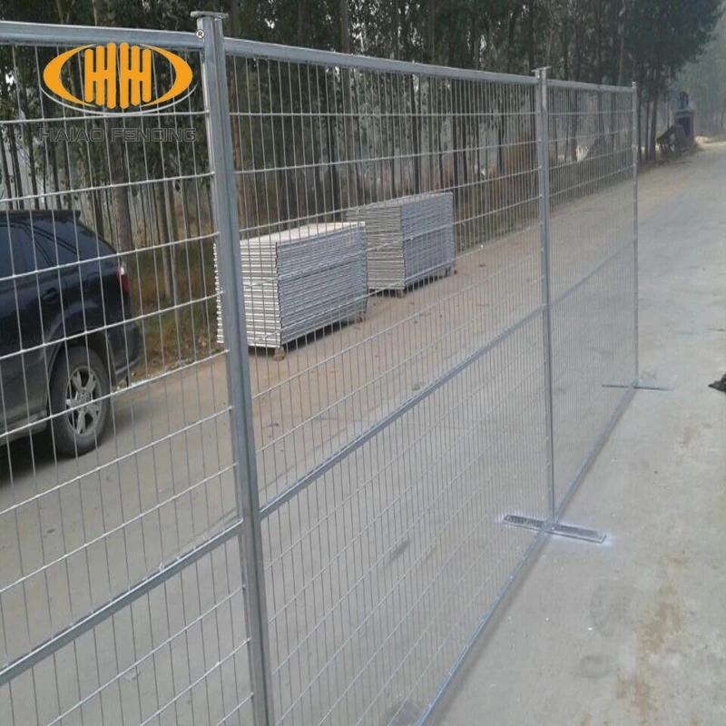 Blue Canada Temporary Fence and Portable Construction Security Fence Panel Hot Sale