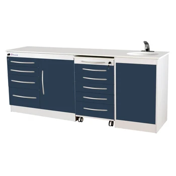 Anteeth Customized Dental Cabinet with Sink  Stainless Steel Cabinet Dental