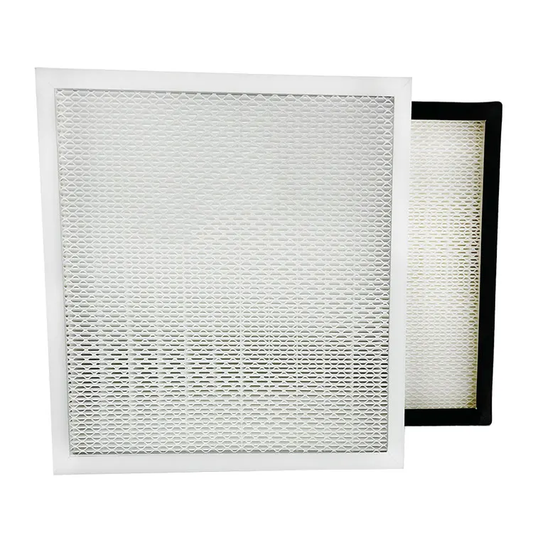Fan Coil Unit Filter Ffu Fan Filter Unit Hepa H14 Box for Exhaust Fan Ventilation System Hepa Filter