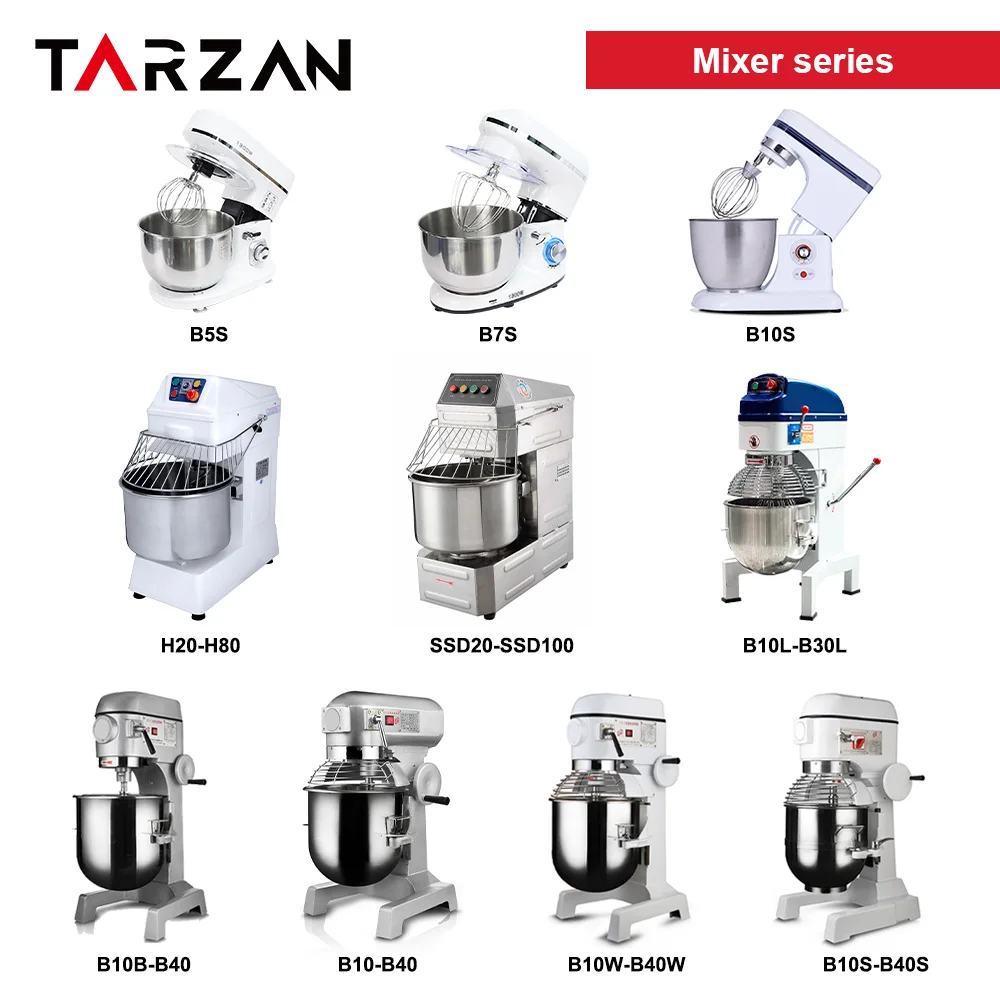 105KG Best Price High Quality Industrial Commercial Spiral Dough Mixer Removable Bowl factory