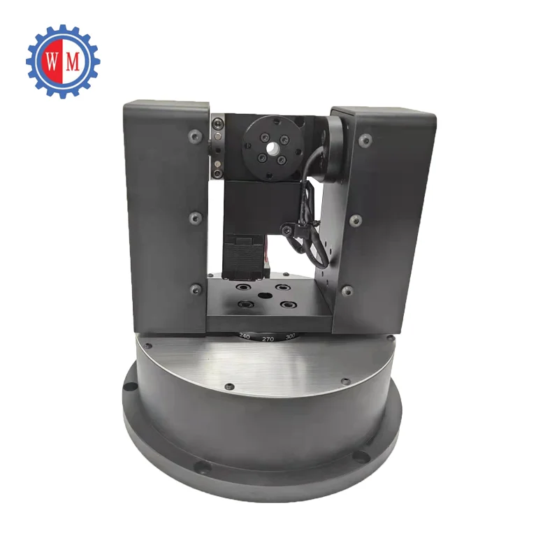 WMD3SS  Multi-axis Roll Precision Stage Miniature Motorized Rotary Stage with Yaw and Pitch Stage