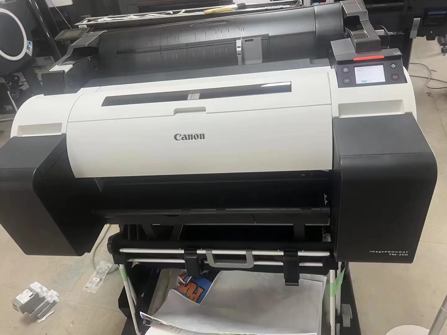 Refurbished ImagePROGRAF TM200 Large Format Inkjet Printer With Scanner for Canon TM-200 Series Plotter A1 Ancho 620mm 24"