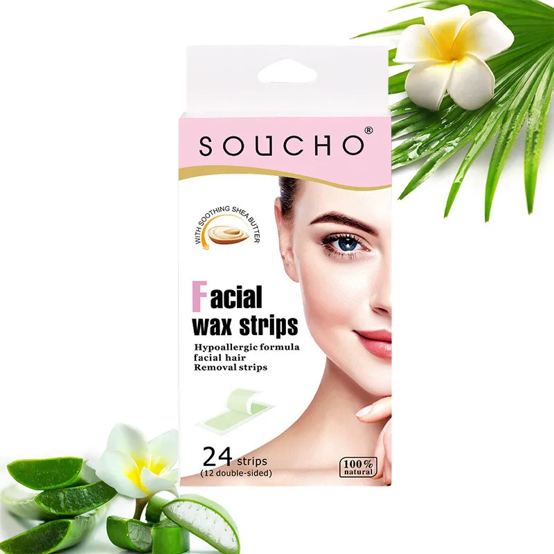 Wholesale Painless Disposable Eyebrow Waxing Strips Lips Hair Removal  Facial Wax Strips For Women - Buy Face Wax Strips,Facial Wax Stripsfacial  Wax,Eyebrow Strip Wax Product on 