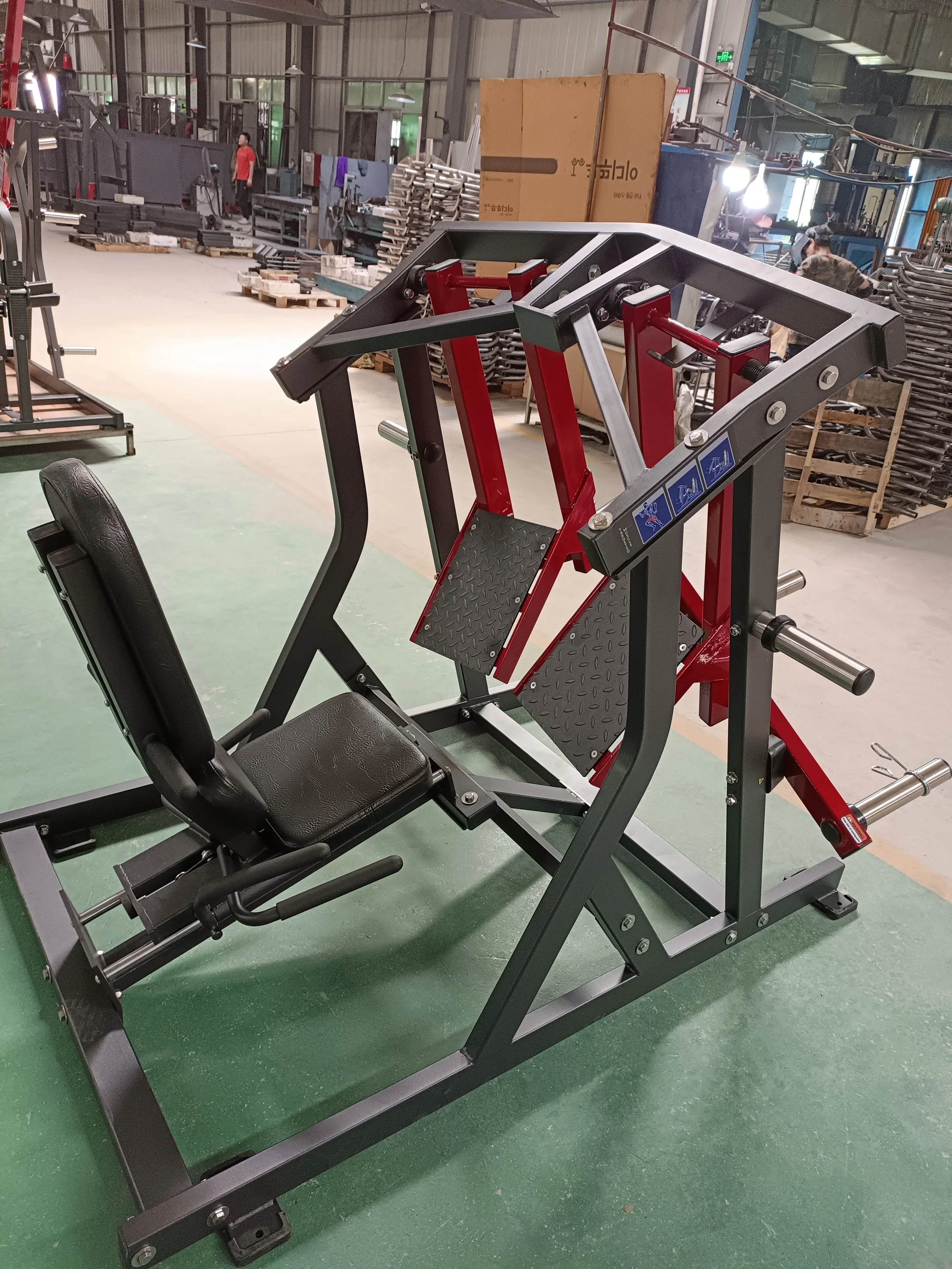 Hammer Vertical Leg Press Machine Commercial Gym Equipment Linear