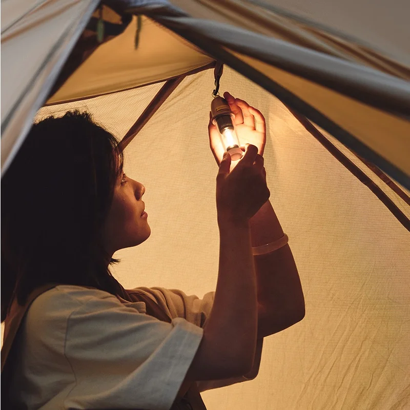 Naturehike 折光 アウトドアキャンプライト Naturehike Outdoor Camping Hiking Ambient Lighting Flashlight