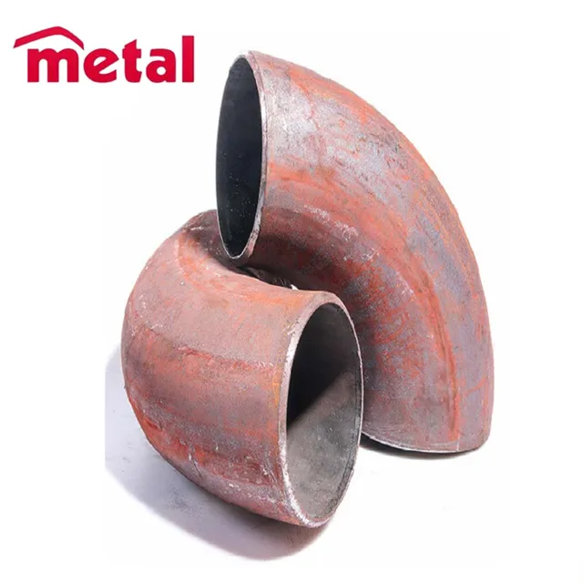 Metal China Factory  Stainless Fitting GI Elbow Outlet ASTM A234 WP11 90 Deg BW 3" sch 80 Alloy Sanitary Elbow