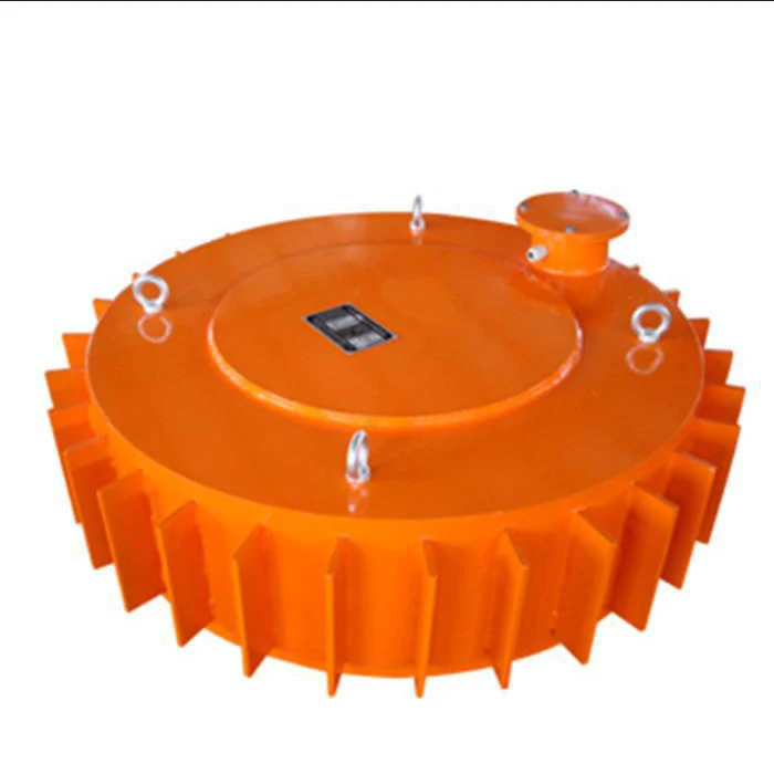 rcdb series suspended dry conveyor belt electromagnetic iron