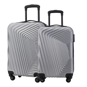 New Style PC Materials Luggage Sets 2 Piece Travelling Bag Suite Case Leather Luxury Trolley case Luggage