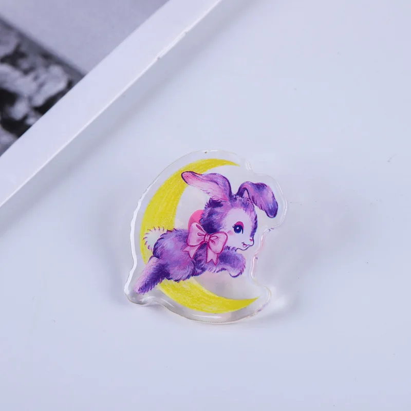 Низкая цена низкий минимальный заказ Индивидуальные Акриловые значки булавки с односторонним логотипом печатные Мультяшные Пластиковые