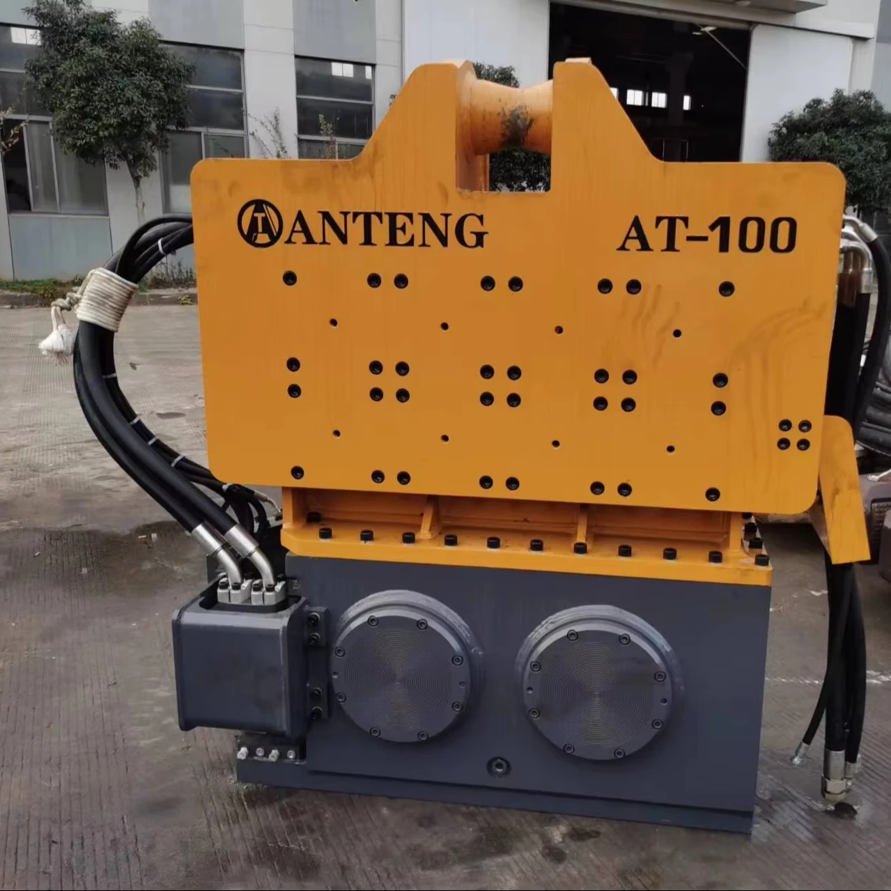 Máquina para pilotes de construcción AT-100 - Martillo vibratorio - Martillo para pilotes