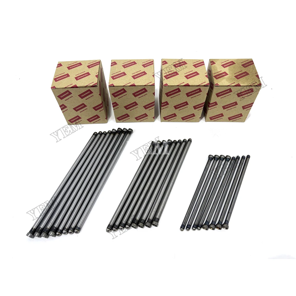 2T72 Push Rod 121450-14400 Fit for Yanmar Excavator Forklift Diesel Engine Repair Parts.