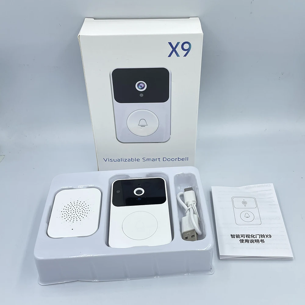Ytgee X9 Home Smart Wifi Video Doorbell With Camera 720p Smart Home