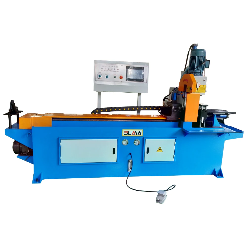 Angle 45 Pneumatic Full Auto Circular Saw Cnc 45 Degree Automatic Copper Pipe and Tube Cutting Machine for Metal Tube