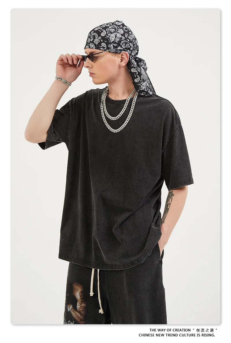 Hot Sale T-shirt Custom Vintage Wash 