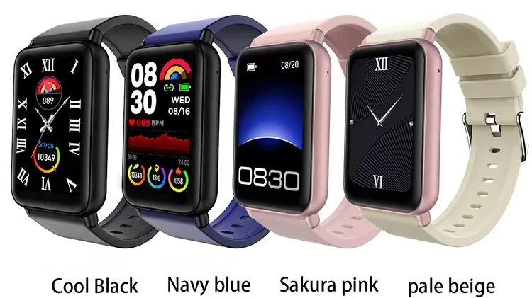 TK70 Blood ECG Health 24-hour Continuous Dynamic Heart Rate Monitor Smart  Watch Woman Fashion Smart Bracelet Band Watch