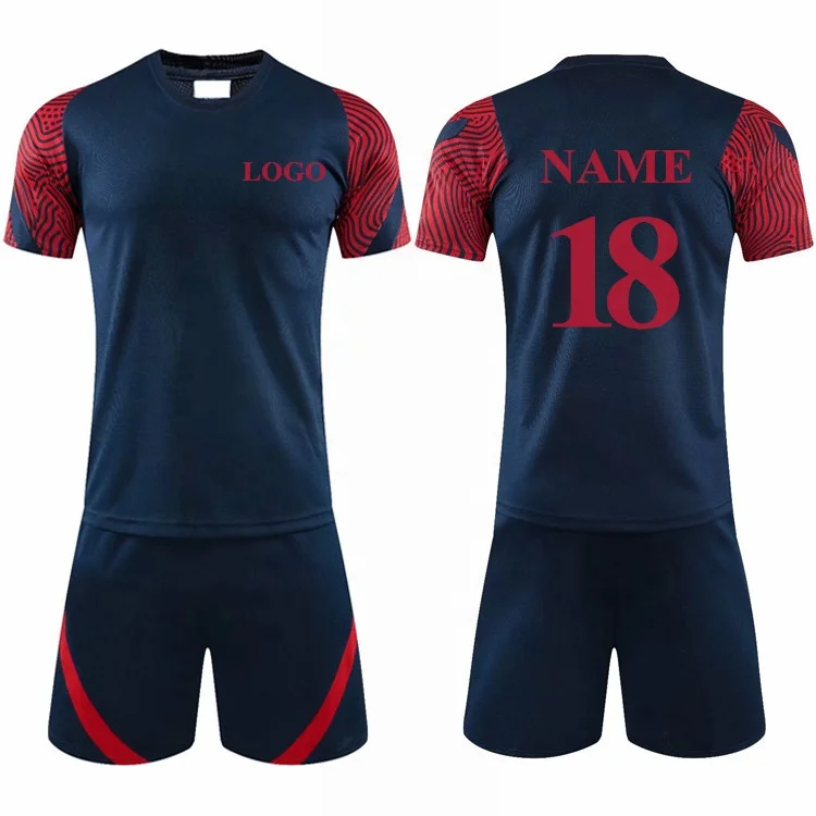 Cheap Soccer Jersey Set Quick Dry, Breathable Football Uniforms