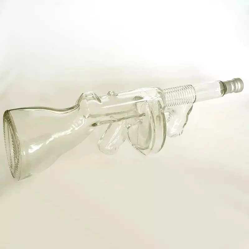 Высококачественный уникальный товар 750 мл от производителя винный бокал для виски в форме пистолета бутылка ликера индивидуальном стиле