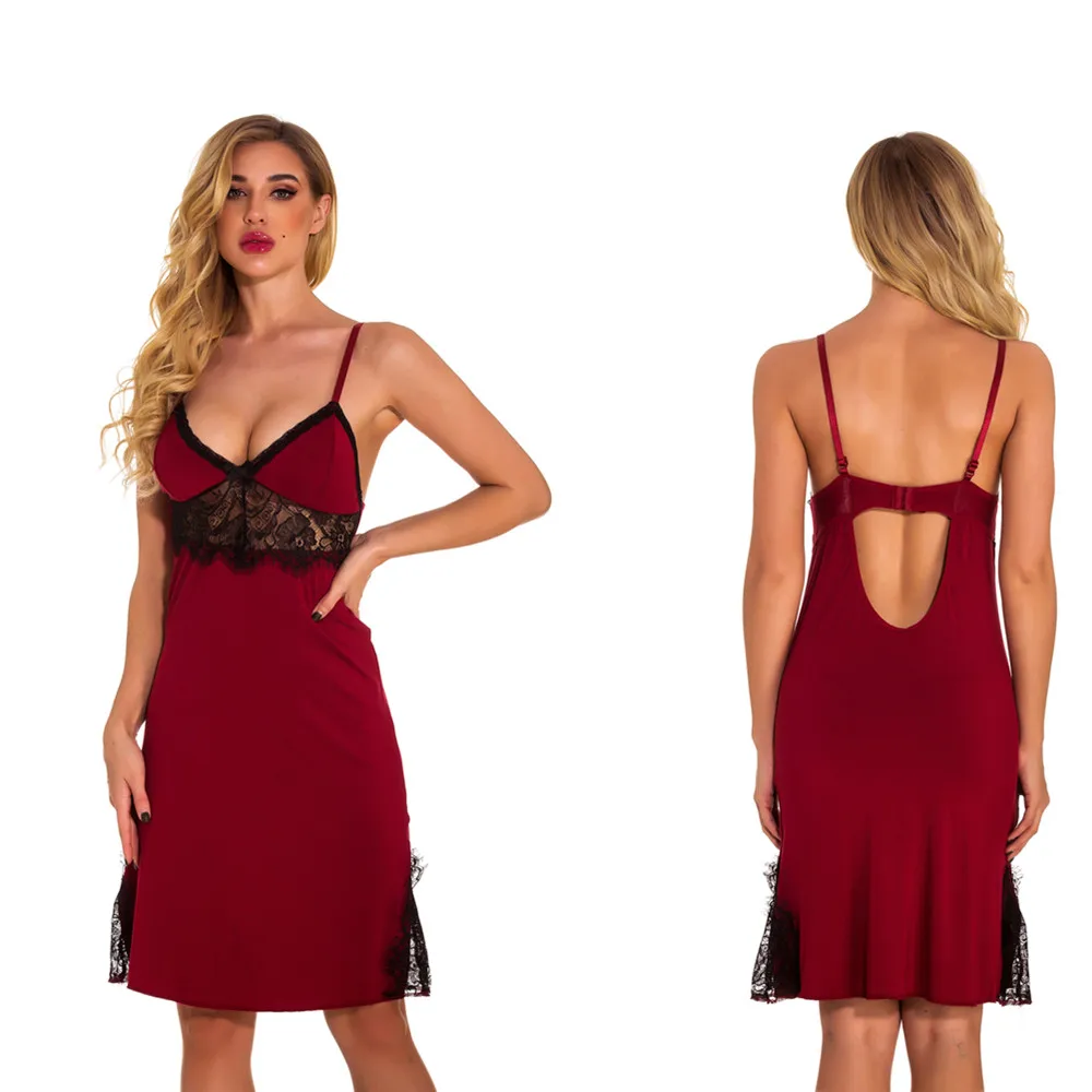ladies one piece night dress
