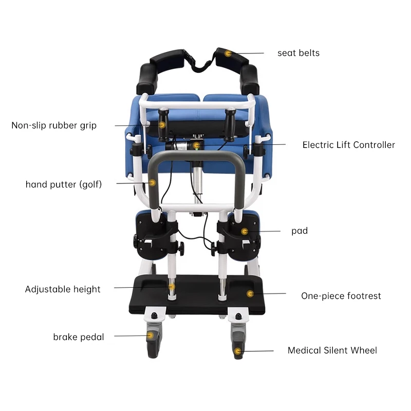 Lift chair MULTI-FUNCTION ELECTRIC LIFT SHIFT spreadable arms convenient moving to toilet power lift up seat wheelchair - BZ-L17 supplier